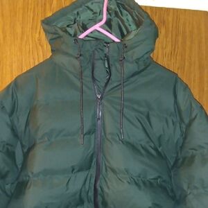 H&M Forest Green Puffer Jacket